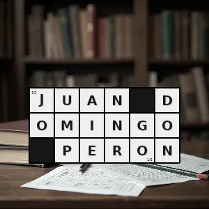Hasło krzyżówkowe polityk argentyński 1895 1974 - juan domingo peron – rozwiązanie, synonimy, podpowiedzi i definicje krzyżówkowe
